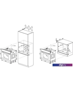 Электрический духовой шкаф BOEI684721 Hansa