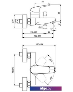 Смеситель Ceraflex B1721AA Ideal standard