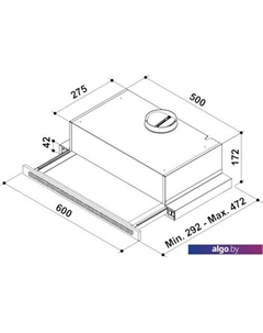 Кухонная вытяжка KHP 6637 GNX Korting