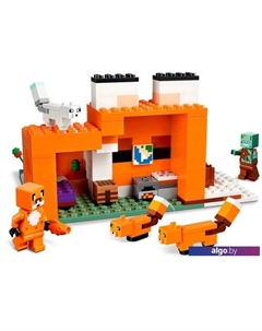 Конструктор Minecraft 21178 Лисья хижина Lego