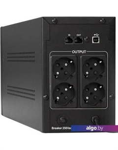 Источник бесперебойного питания LLB-2200.LCD.AVR.EURO.RJ.USB EP285531RUS Exegate