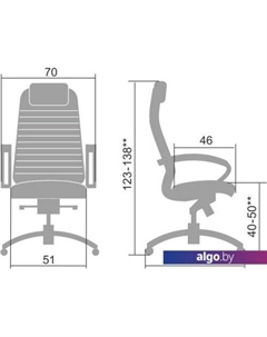 Кресло Samurai KL-1.04 (черный) Metta