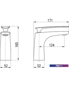 Смеситель Тигрис TG126.5CMATC Slezak rav