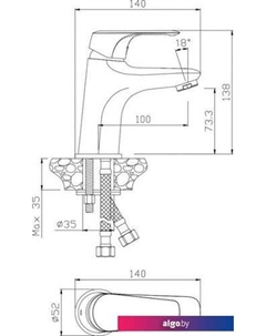 Смеситель Evora 33100EV Olive's