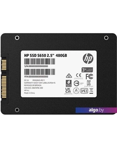 SSD S650 480GB 345M9AA Hp