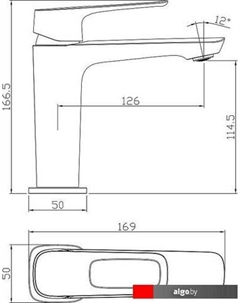 Смеситель RS46-11 Rossinka silvermix