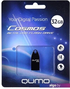 USB Flash Cosmos Dark 32GB (черный) Qumo