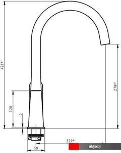 Смеситель SK-H6004 Savol