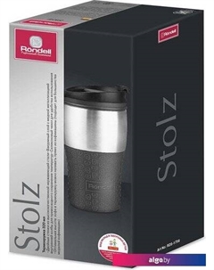 Термокружка Stolz RDS-1756 320мл (серебристый) Rondell