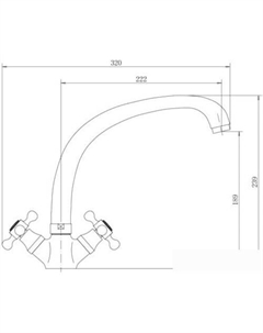 Смеситель A4219-2 Fashun