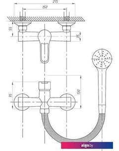 Смеситель FZs-241-B101 Fauzt