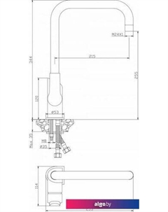 Смеситель Sevilla 20432SV Olive's
