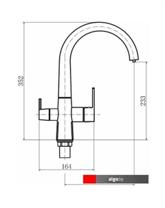 Смеситель A4353 Fashun