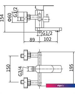 Смеситель A53020 Fashun