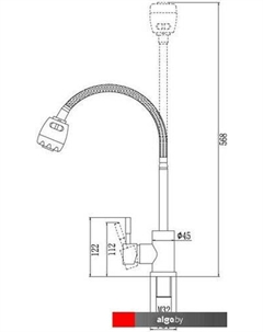 Смеситель SUS3002-1 Savol