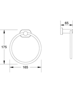 Держатель для полотенца SG5106T Shevanik