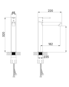 Смеситель Aiger AIGSB01i01 Iddis