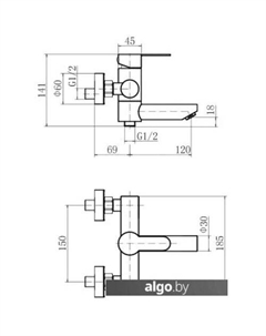 Смеситель A53001 Fashun