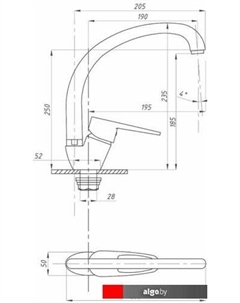 Смеситель FZs-863-126 Fauzt