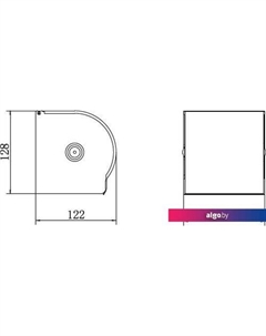 Держатель для туалетной бумаги A7501-7 Fashun