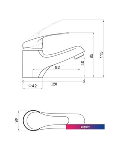 Смеситель S-T1001 Savol