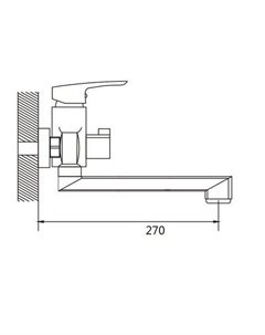 Смеситель S8502H Shevanik
