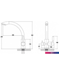 Смеситель GOP18-A093KB G.lauf