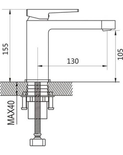 Смеситель S6801 Shevanik