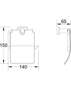 Держатель для туалетной бумаги SG5105H Shevanik