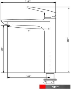 Смеситель SK-H7210 Savol