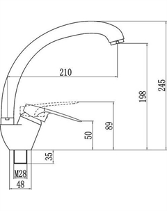 Смеситель FM4104W Fmark