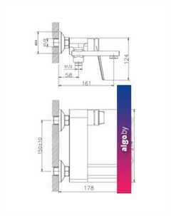 Смеситель HB60572 (хром) Haiba