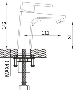 Смеситель S8201T Shevanik
