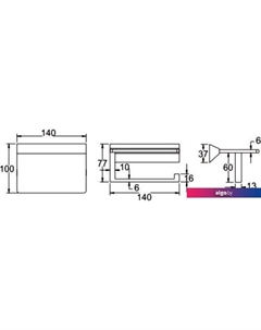 Держатель для бумажных полотенец RG1605 Rose