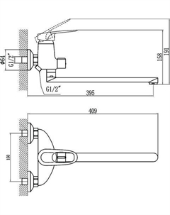 Смеситель FM2204 Fmark