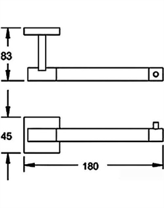 Держатель для туалетной бумаги RG3005H Rose