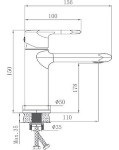 Смеситель HB10564 Haiba