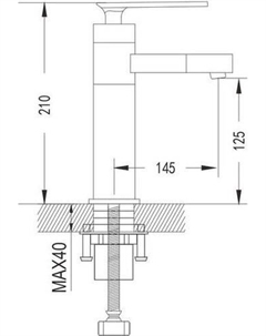 Смеситель S6601H Shevanik