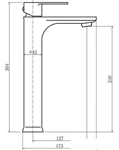 Смеситель A51219-17 Fashun