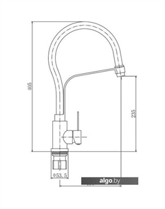 Смеситель A54012-8 Fashun