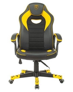 Кресло Game 16 (черный/желтый) Zombie