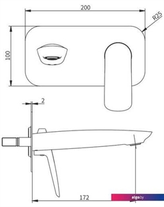 Смеситель SK-H7207 Savol
