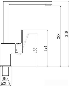 Смеситель S-600706F Savol