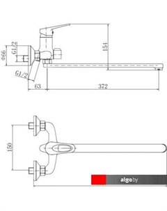 Смеситель A2213 Fashun