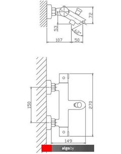 Смеситель HB60809 (хром) Haiba