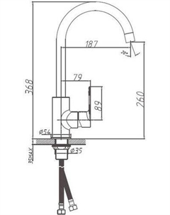 Смеситель HB71505 Haiba