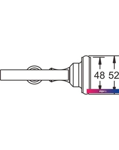 Ершик для унитаза RG1100Q Rose