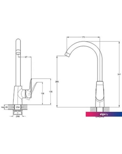 Смеситель GOB4-A134 G.lauf