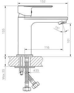 Смеситель HB10505-3 Haiba