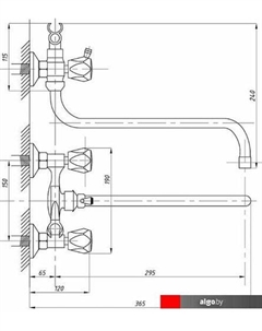 Смеситель TSB-111-41 Tsarsberg